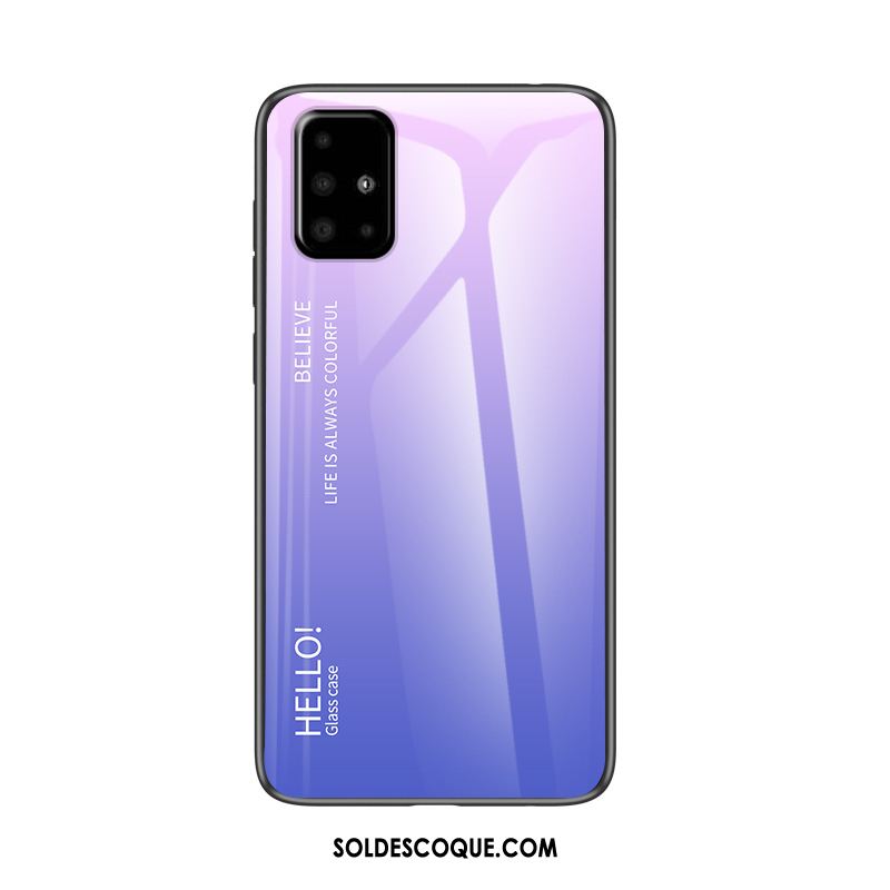 Coque Samsung Galaxy A71 Net Rouge Étui Vent Tout Compris Téléphone Portable En Ligne