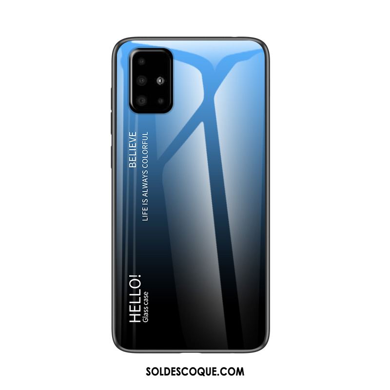 Coque Samsung Galaxy A71 Net Rouge Étui Vent Tout Compris Téléphone Portable En Ligne