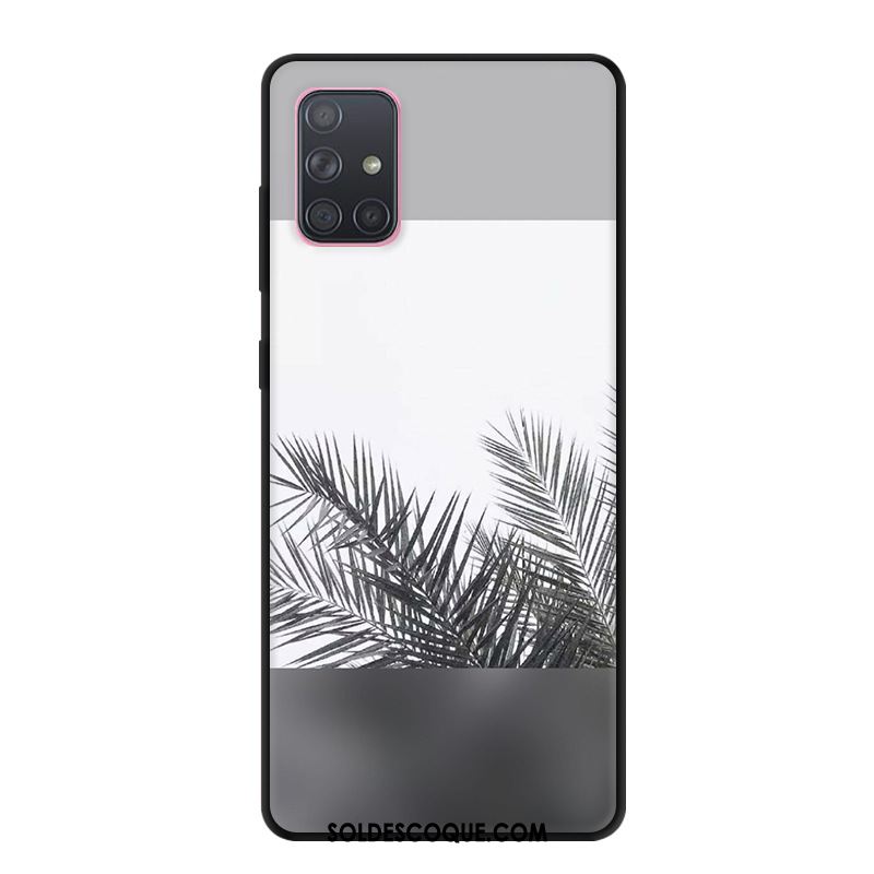 Coque Samsung Galaxy A71 Protection Gris Étui Tout Compris Fluide Doux Soldes