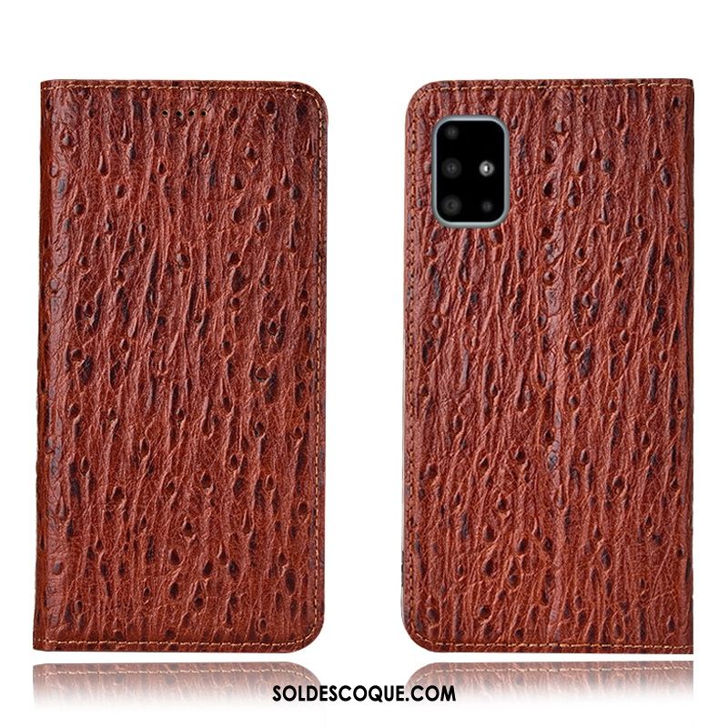Coque Samsung Galaxy A71 Protection Incassable Oiseau Rouge Téléphone Portable Soldes