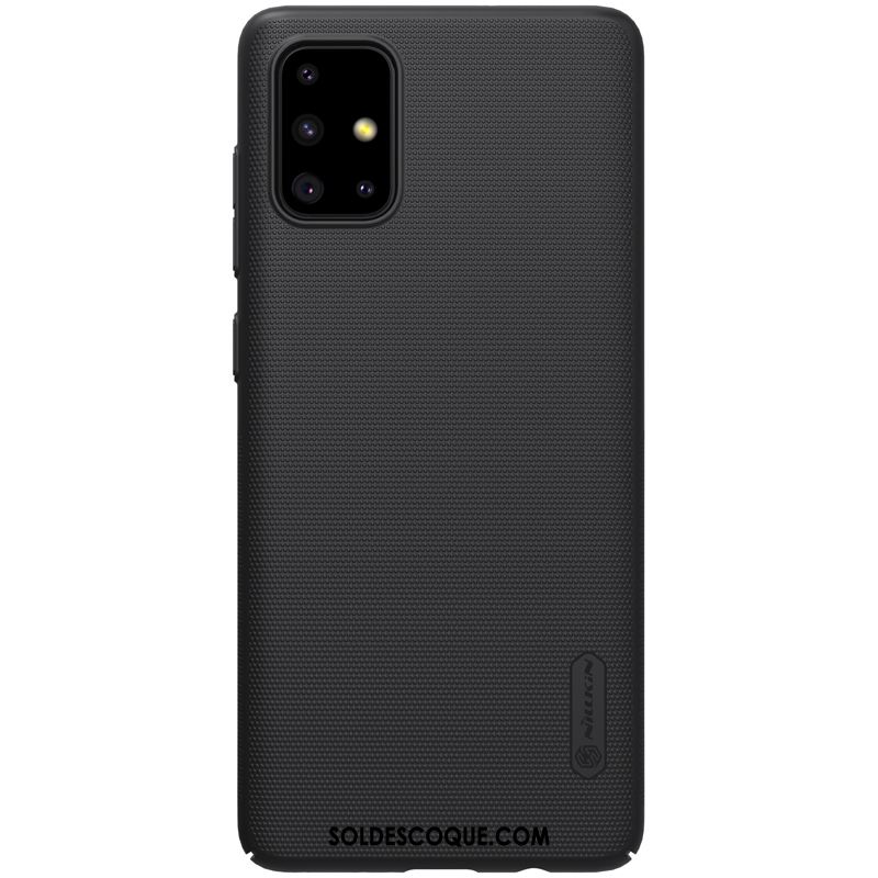 Coque Samsung Galaxy A71 Téléphone Portable Accessoires Délavé En Daim Tout Compris Support Housse Pas Cher