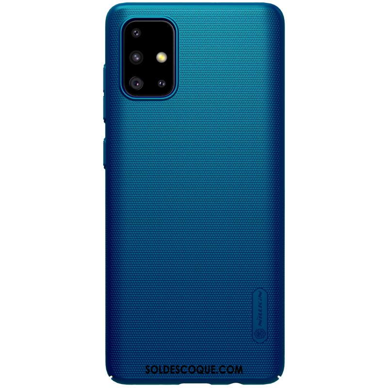 Coque Samsung Galaxy A71 Téléphone Portable Accessoires Délavé En Daim Tout Compris Support Housse Pas Cher