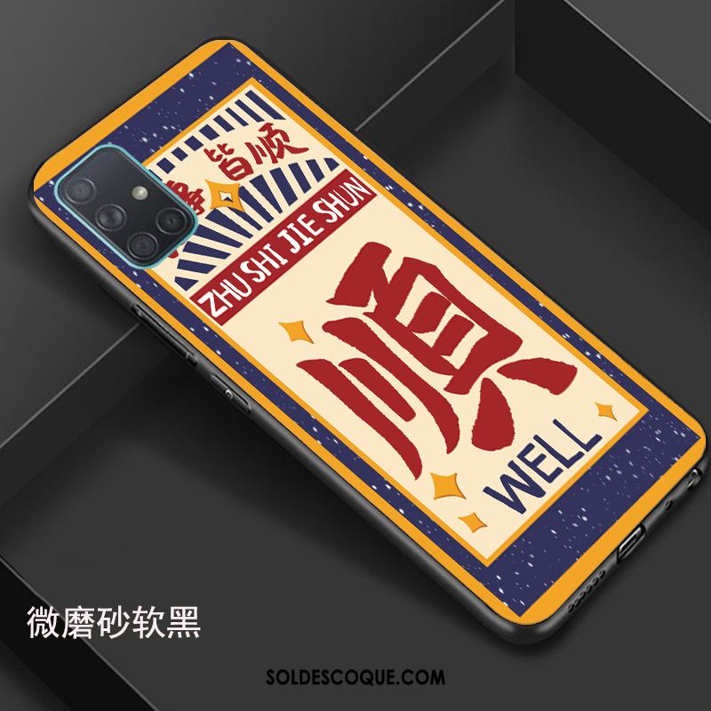 Coque Samsung Galaxy A71 Téléphone Portable Richesse Rouge Tout Compris Étoile Pas Cher