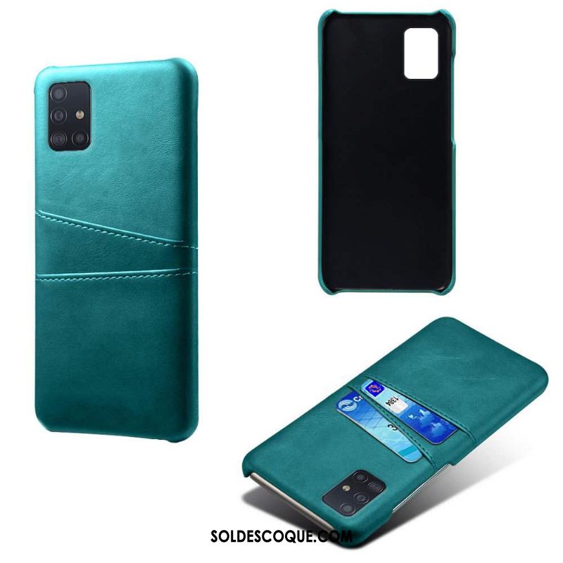 Coque Samsung Galaxy A71 Étoile Résistant À L'usure Protection Carte Étui Pas Cher