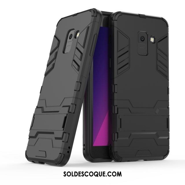 Coque Samsung Galaxy A8 2018 Créatif Tendance Étoile Support Protection Pas Cher