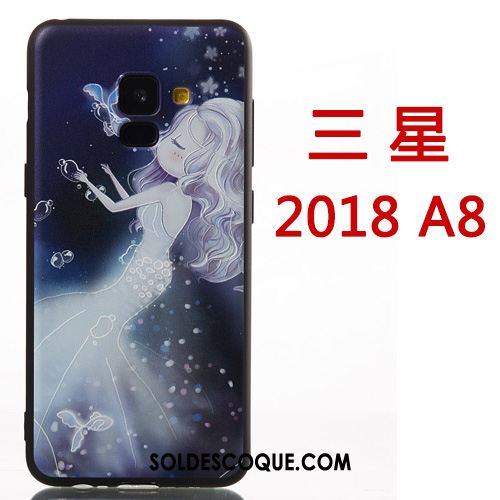 Coque Samsung Galaxy A8 2018 Dessin Animé Créatif Ornements Suspendus Téléphone Portable Protection En Vente