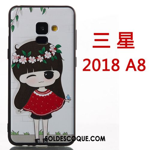 Coque Samsung Galaxy A8 2018 Dessin Animé Créatif Ornements Suspendus Téléphone Portable Protection En Vente