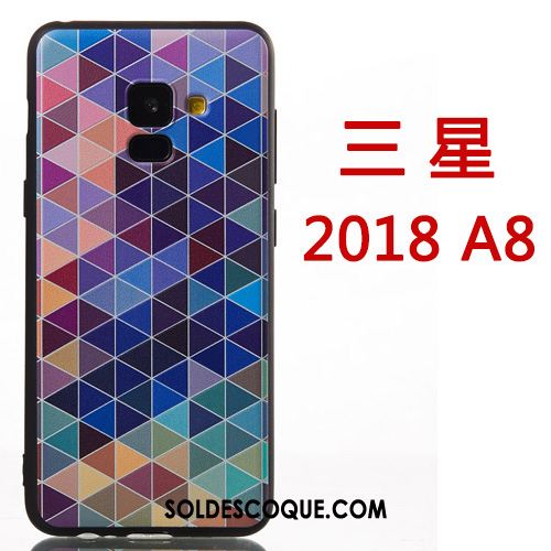 Coque Samsung Galaxy A8 2018 Dessin Animé Créatif Ornements Suspendus Téléphone Portable Protection En Vente