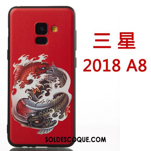 Coque Samsung Galaxy A8 2018 Dessin Animé Créatif Ornements Suspendus Téléphone Portable Protection En Vente