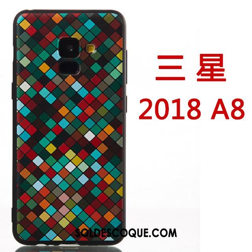 Coque Samsung Galaxy A8 2018 Dessin Animé Créatif Ornements Suspendus Téléphone Portable Protection En Vente