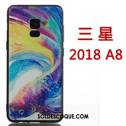 Coque Samsung Galaxy A8 2018 Dessin Animé Créatif Ornements Suspendus Téléphone Portable Protection En Vente