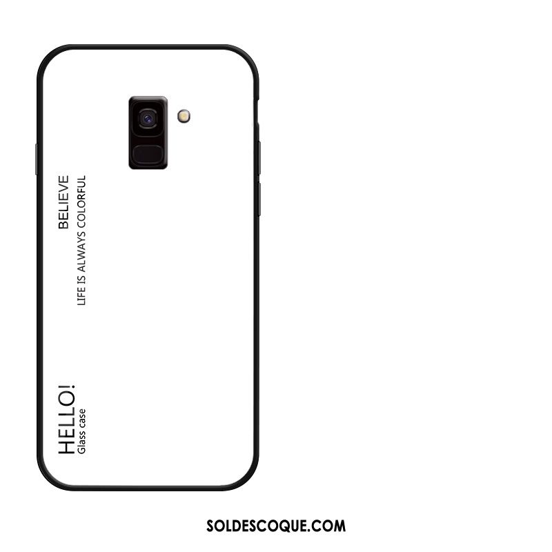 Coque Samsung Galaxy A8 2018 Fluide Doux Téléphone Portable Étui Étoile Membrane En Vente