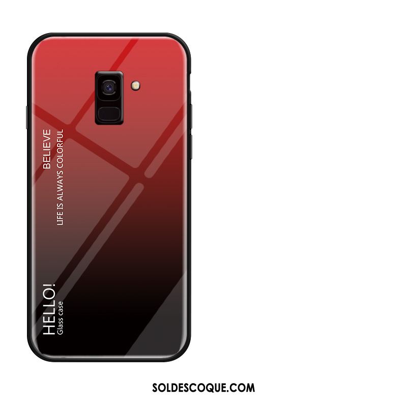 Coque Samsung Galaxy A8 2018 Fluide Doux Téléphone Portable Étui Étoile Membrane En Vente