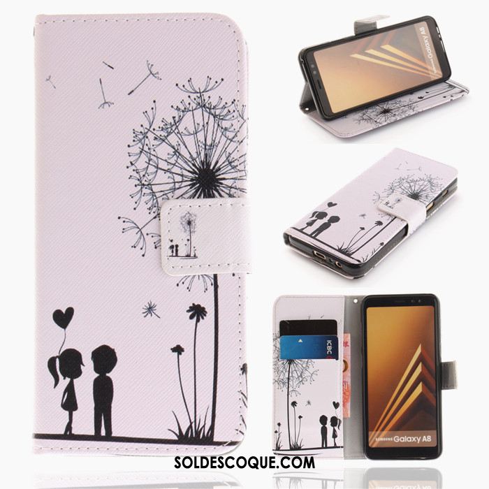 Coque Samsung Galaxy A8 2018 Nouveau Incassable Étoile Téléphone Portable Étui Soldes