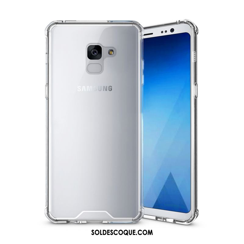 Coque Samsung Galaxy A8 2018 Téléphone Portable Tout Compris Incassable Étoile Transparent En Ligne