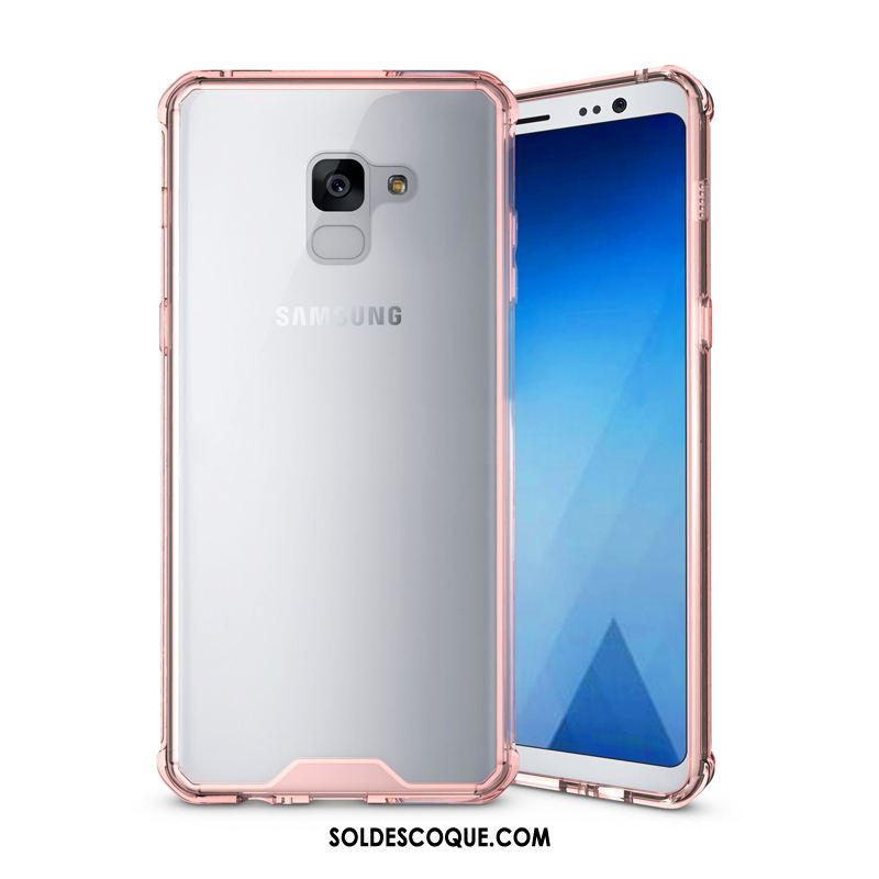 Coque Samsung Galaxy A8 2018 Téléphone Portable Tout Compris Incassable Étoile Transparent En Ligne