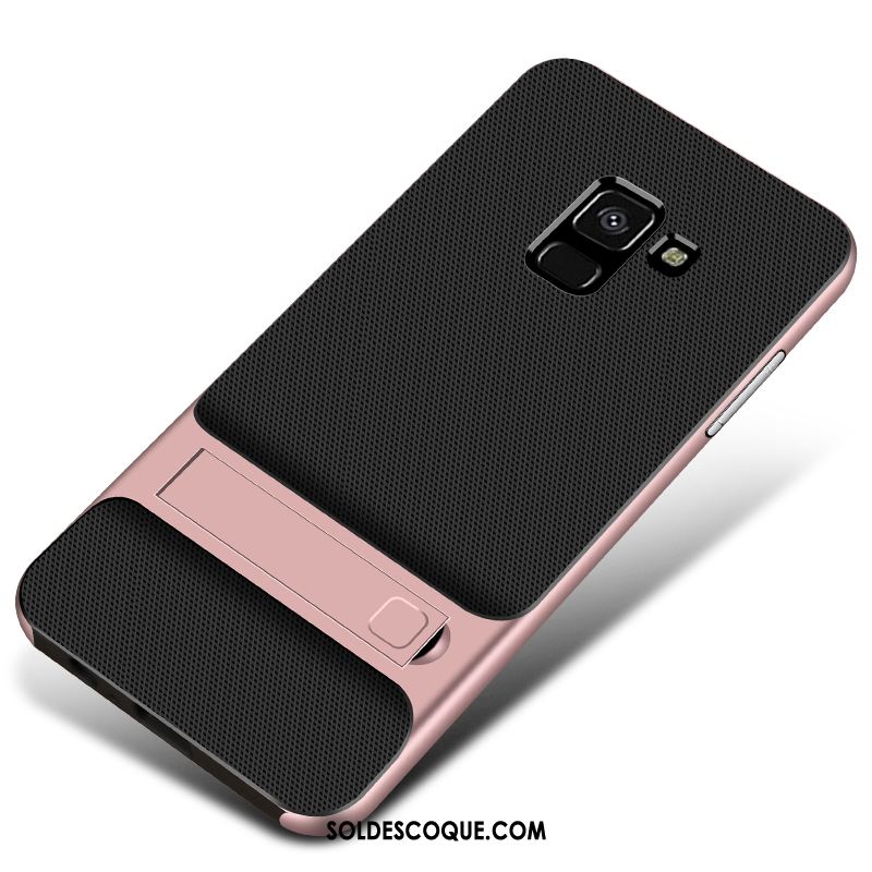 Coque Samsung Galaxy A8 2018 Téléphone Portable Étoile Incassable Support Protection Pas Cher