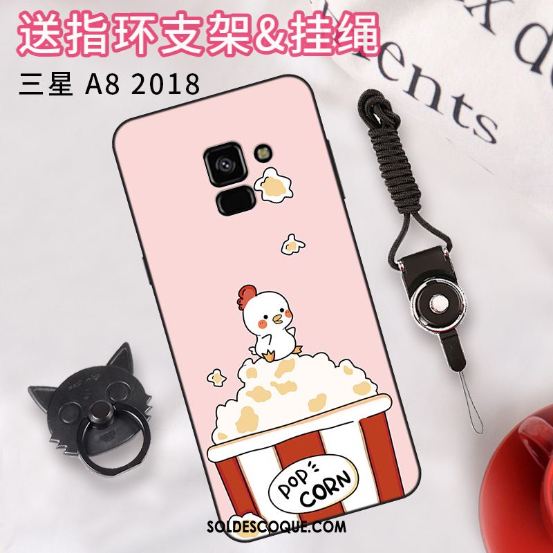 Coque Samsung Galaxy A8 2018 Téléphone Portable Étoile Étui Incassable Tendance Pas Cher