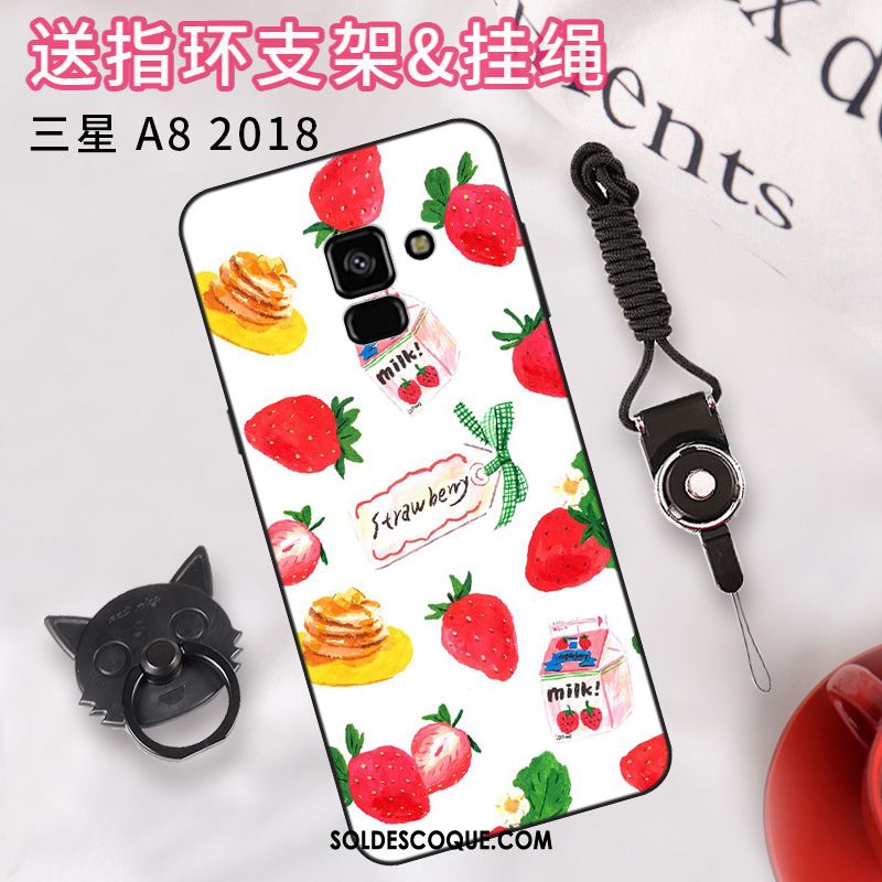 Coque Samsung Galaxy A8 2018 Téléphone Portable Étoile Étui Incassable Tendance Pas Cher