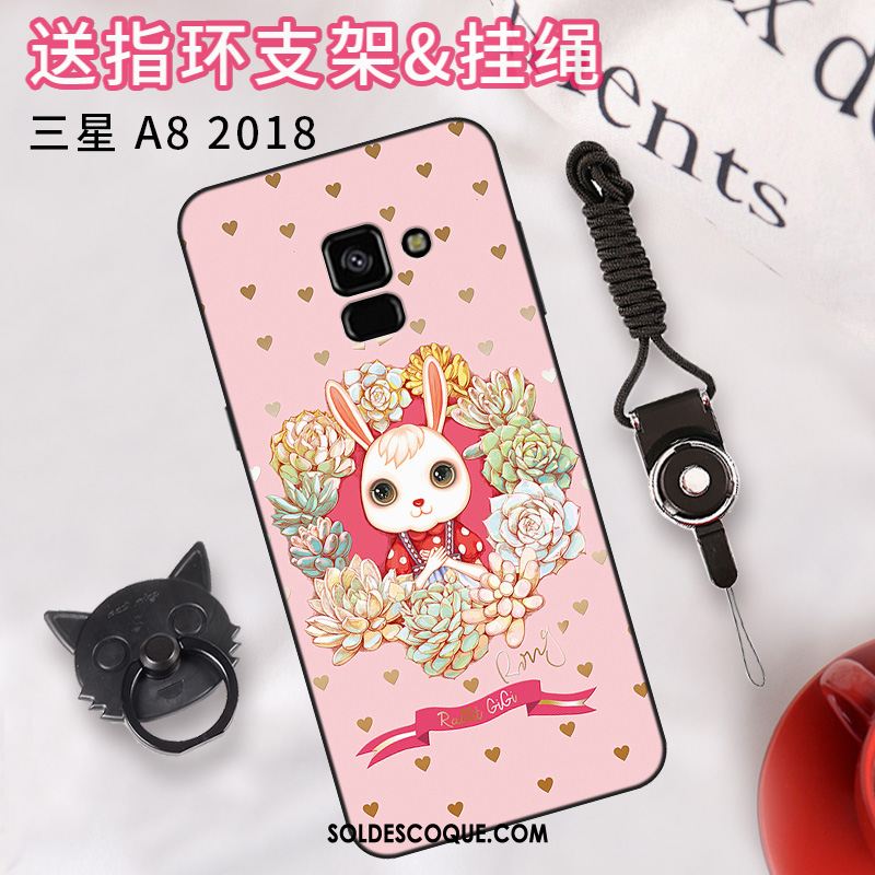 Coque Samsung Galaxy A8 2018 Téléphone Portable Étoile Étui Incassable Tendance Pas Cher