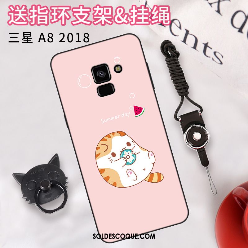 Coque Samsung Galaxy A8 2018 Téléphone Portable Étoile Étui Incassable Tendance Pas Cher