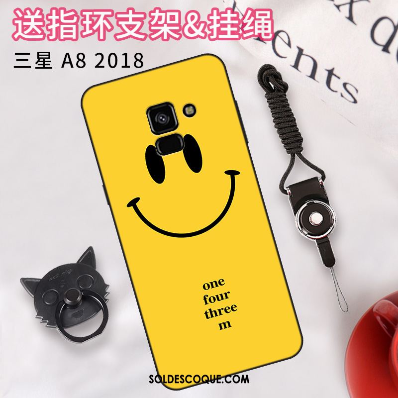 Coque Samsung Galaxy A8 2018 Téléphone Portable Étoile Étui Incassable Tendance Pas Cher