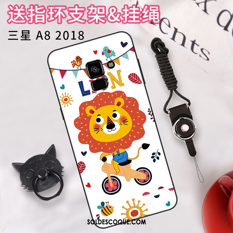 Coque Samsung Galaxy A8 2018 Téléphone Portable Étoile Étui Incassable Tendance Pas Cher