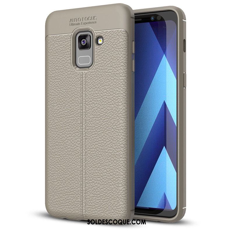 Coque Samsung Galaxy A8 2018 Étoile Coque En Silicone Étui Bleu Tout Compris Housse Pas Cher