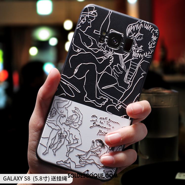 Coque Samsung Galaxy A8 Délavé En Daim Créatif Incassable Très Mince Tout Compris En Vente