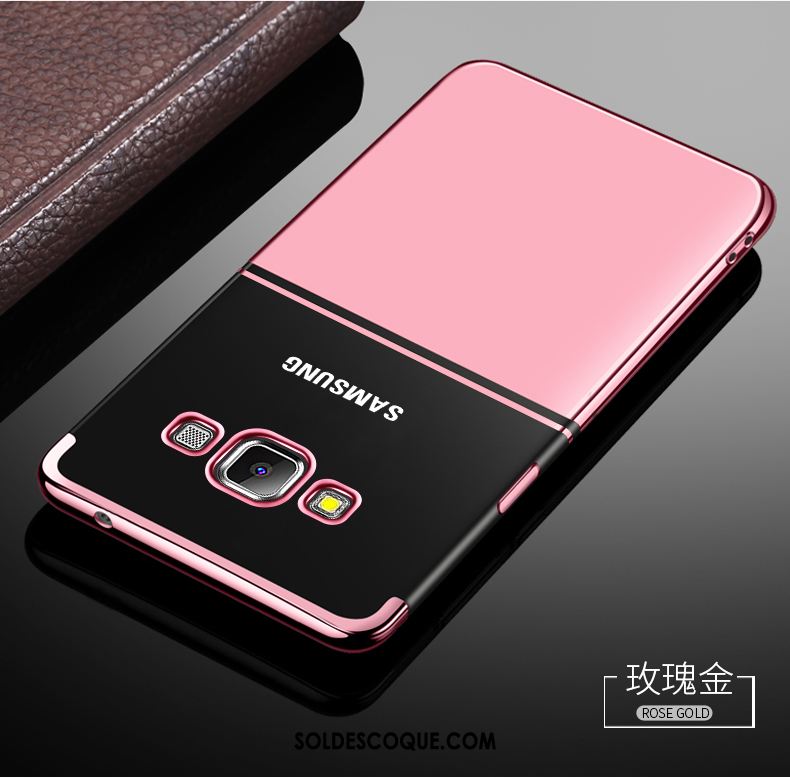Coque Samsung Galaxy A8 Fluide Doux Noir Téléphone Portable Étui Transparent Housse Soldes