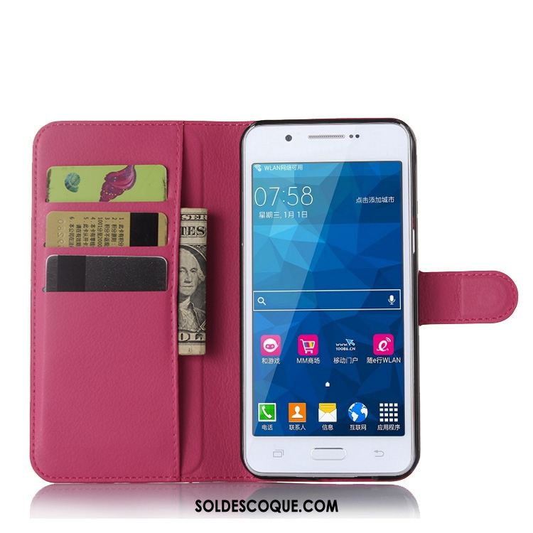 Coque Samsung Galaxy A8 Litchi Portefeuille Tout Compris Étoile Téléphone Portable Soldes
