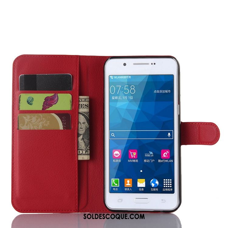 Coque Samsung Galaxy A8 Litchi Portefeuille Tout Compris Étoile Téléphone Portable Soldes