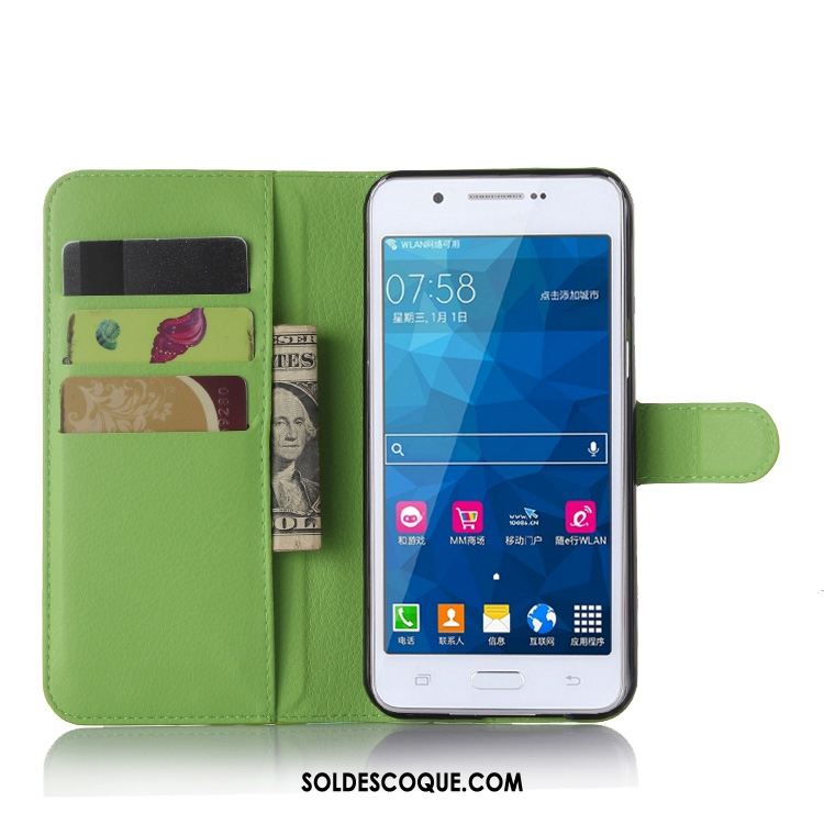 Coque Samsung Galaxy A8 Litchi Portefeuille Tout Compris Étoile Téléphone Portable Soldes