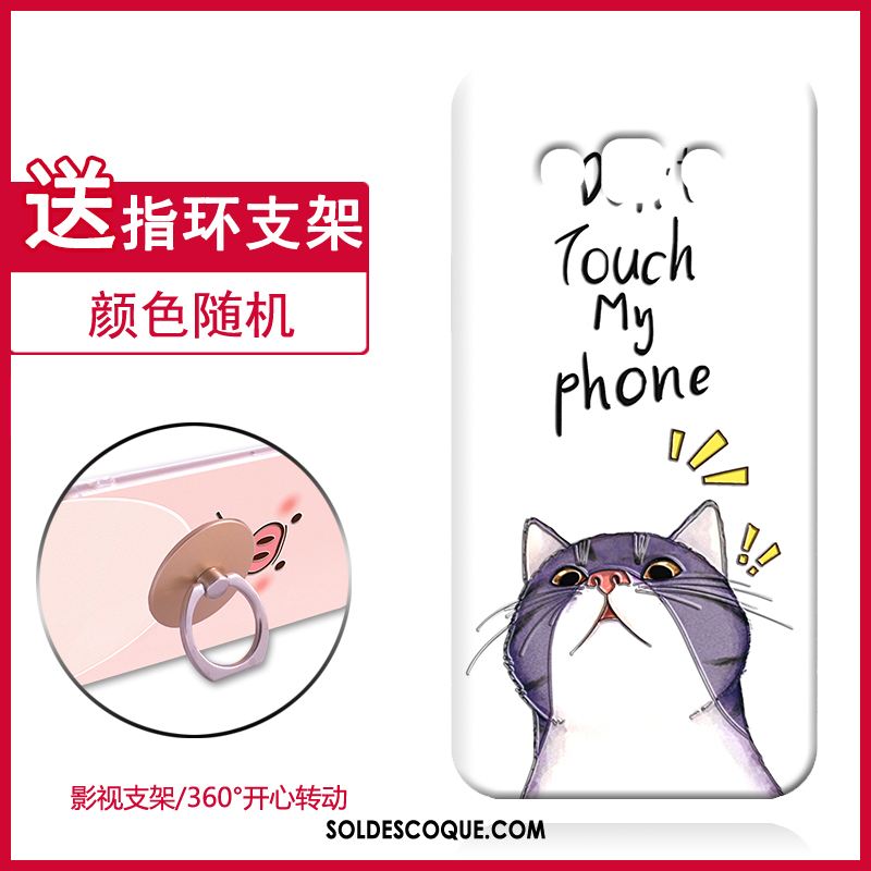 Coque Samsung Galaxy A8 Personnalité Étoile Étui Silicone Dessin Animé Pas Cher