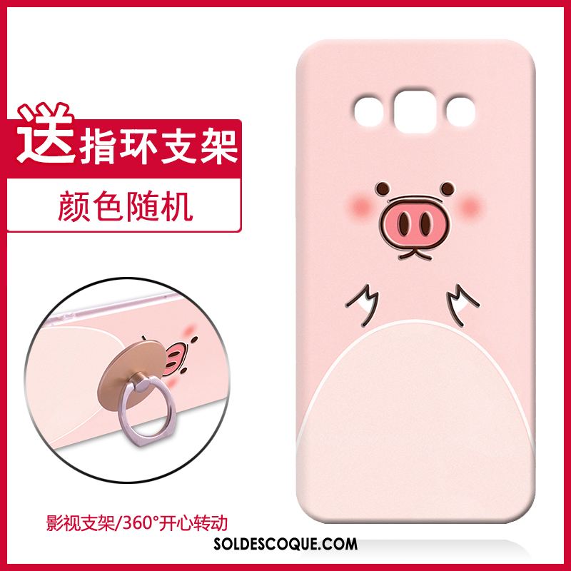 Coque Samsung Galaxy A8 Personnalité Étoile Étui Silicone Dessin Animé Pas Cher