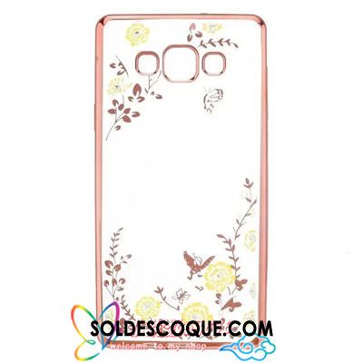 Coque Samsung Galaxy A8 Étoile Luxe Strass Placage Tendance Pas Cher