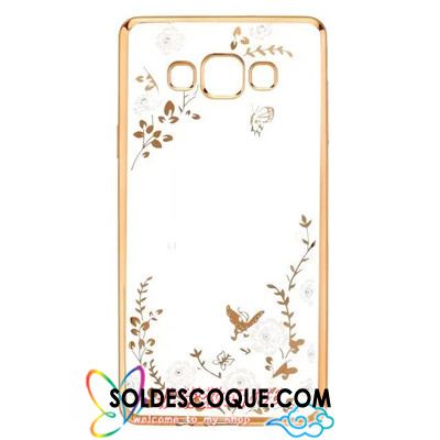 Coque Samsung Galaxy A8 Étoile Luxe Strass Placage Tendance Pas Cher