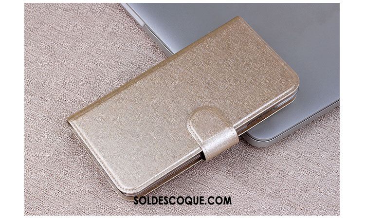 Coque Samsung Galaxy A8 Étoile Or Étui En Cuir Business Simple Housse Pas Cher