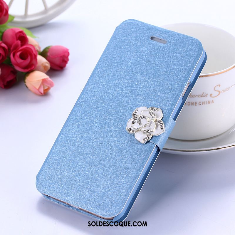 Coque Samsung Galaxy A8 Étui En Cuir Étoile Protection Clamshell Rose Housse Soldes