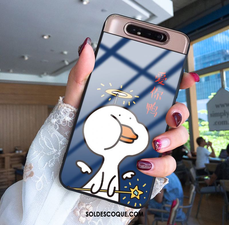 Coque Samsung Galaxy A80 Charmant Protection Tout Compris Dessin Animé Incassable Housse Pas Cher