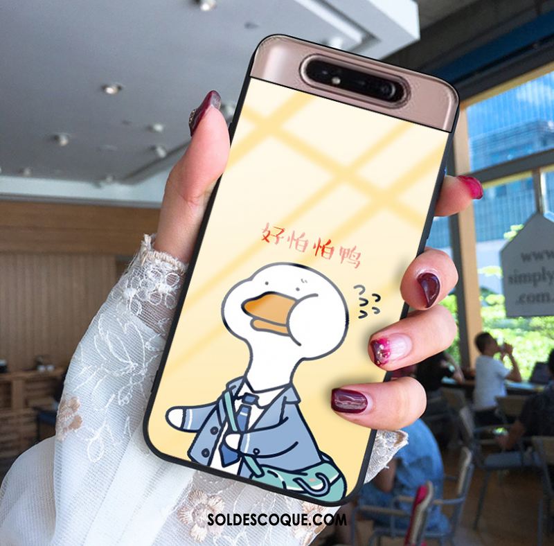 Coque Samsung Galaxy A80 Charmant Protection Tout Compris Dessin Animé Incassable Housse Pas Cher