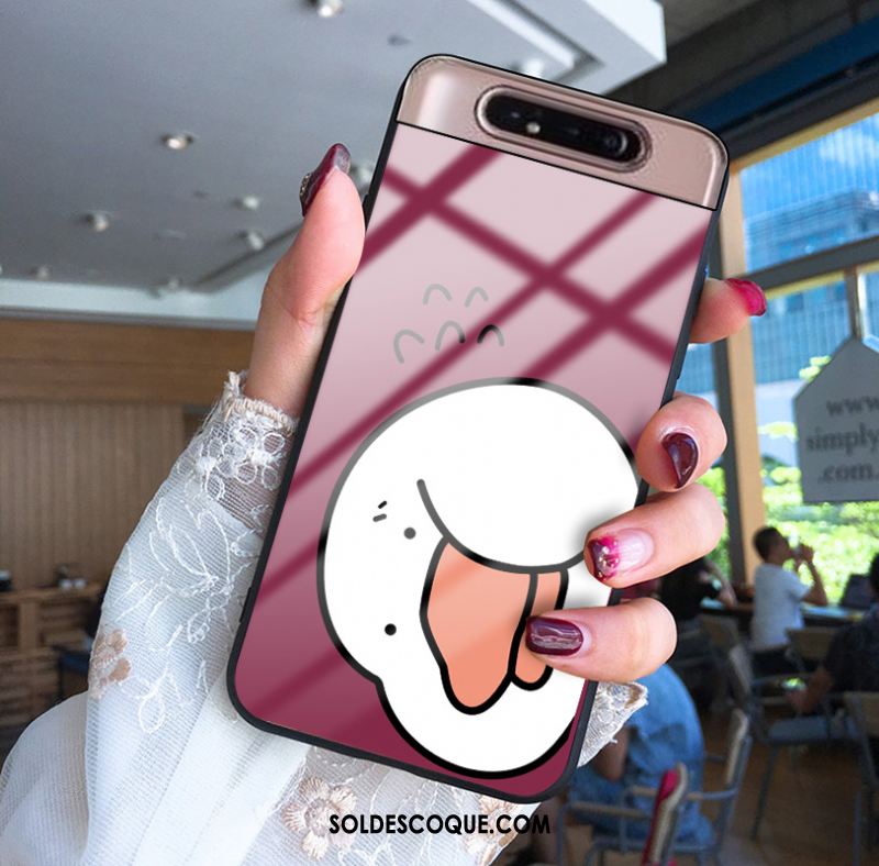 Coque Samsung Galaxy A80 Charmant Protection Tout Compris Dessin Animé Incassable Housse Pas Cher