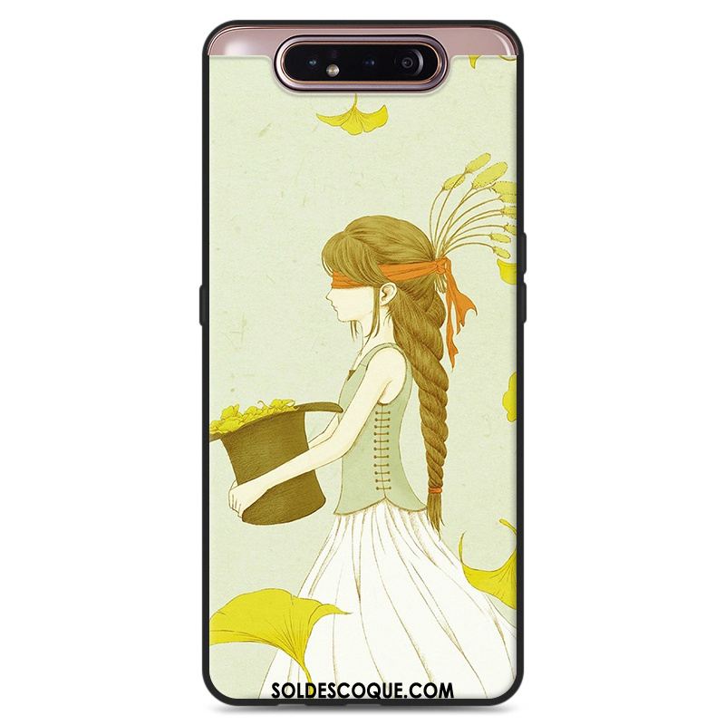 Coque Samsung Galaxy A80 Protection Petit Étoile Art Étui Housse Soldes