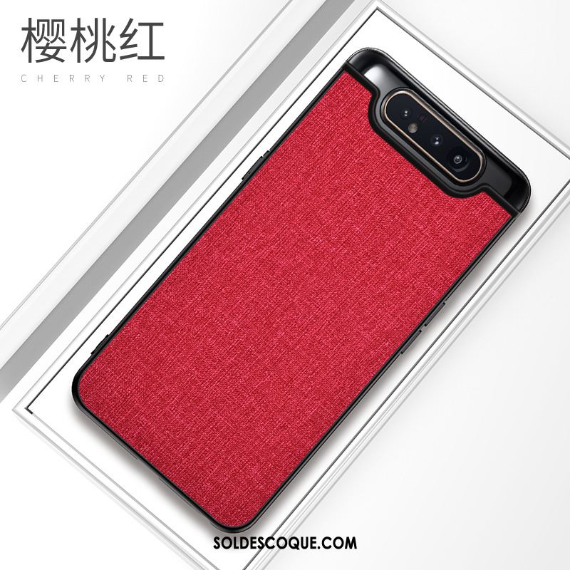 Coque Samsung Galaxy A80 Pu Étui Téléphone Portable Difficile Fluide Doux En Vente