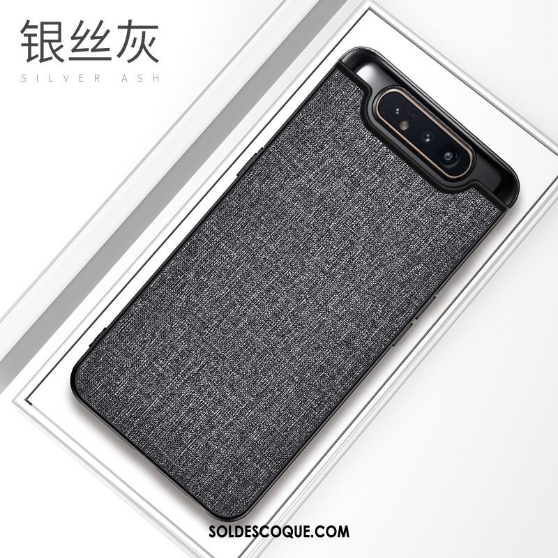 Coque Samsung Galaxy A80 Pu Étui Téléphone Portable Difficile Fluide Doux En Vente