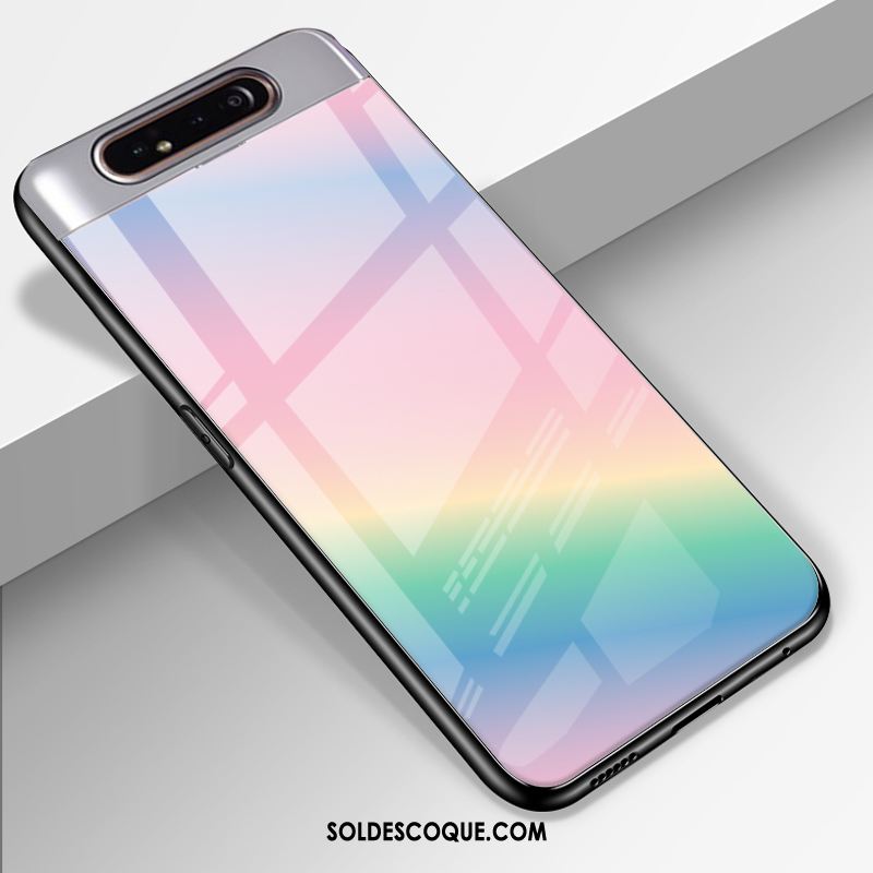 Coque Samsung Galaxy A80 Silicone Téléphone Portable Protection Étoile Dégradé En Ligne