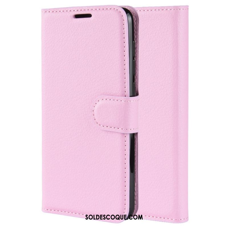 Coque Samsung Galaxy A80 Violet Modèle Fleurie Étui En Cuir Téléphone Portable Incassable Housse France