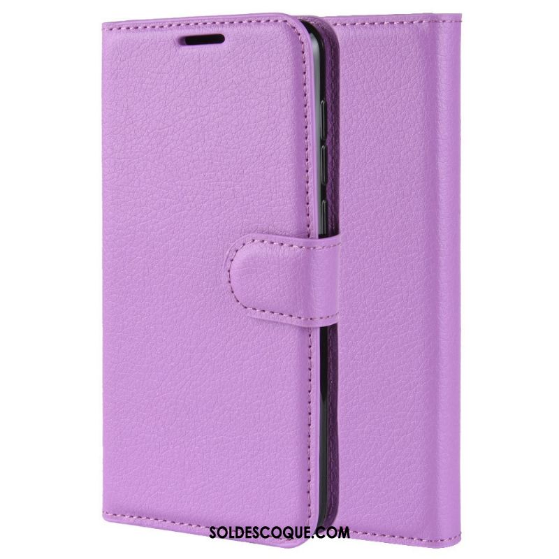 Coque Samsung Galaxy A80 Violet Modèle Fleurie Étui En Cuir Téléphone Portable Incassable Housse France