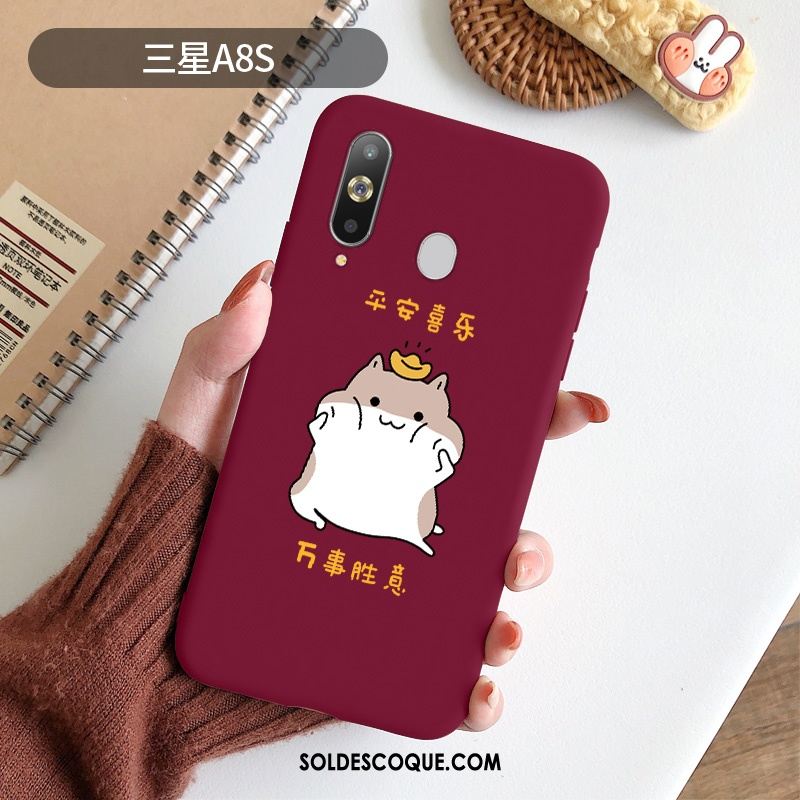 Coque Samsung Galaxy A8s Créatif Protection Téléphone Portable Étui Très Mince Pas Cher