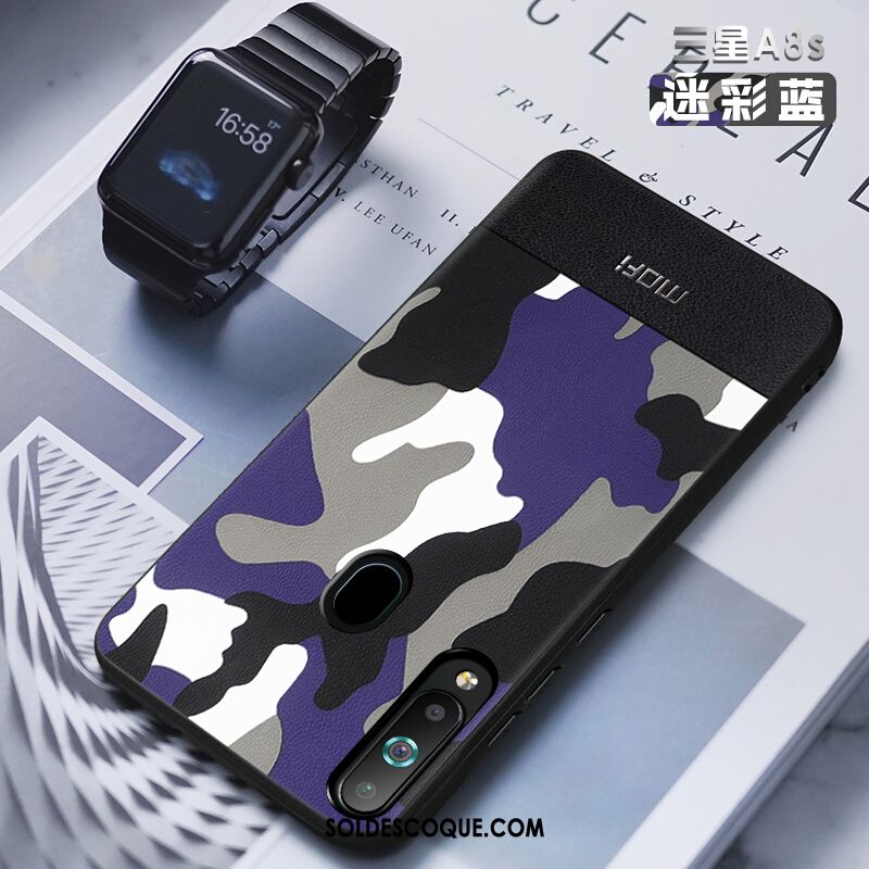 Coque Samsung Galaxy A8s Incassable Fluide Doux Téléphone Portable Silicone Personnalité Soldes